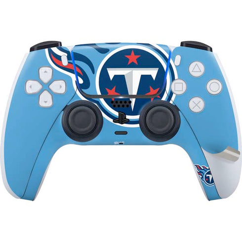 NFL Tennessee Titans Large Logo PS5 Pro Disk Bundle Skin