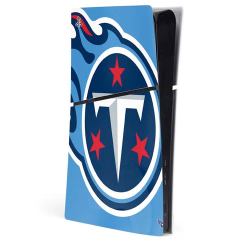 NFL Tennessee Titans Large Logo PS5 Slim Digital Edition Console Skin