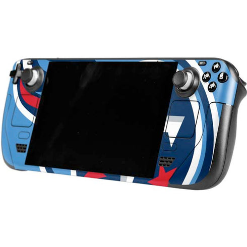 NFL Tennessee Titans Large Logo Steam Deck Handheld Gaming Computer OLED Skin