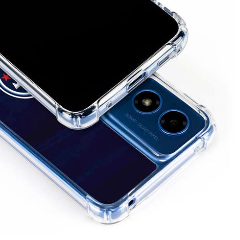 NFL Tennessee Titans Moto G 5G (2024) Clear Case