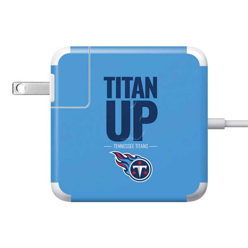 NFL Tennessee Titans Team Motto 85W Power Adapter (15 and 17 inch MacBook Pro Charger) Skin