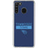 NFL Tennessee Titans Navy Blue Performance Series Galaxy A21 Clear Case