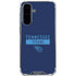 NFL Tennessee Titans Navy Blue Performance Series Galaxy A36 5G Clear Case