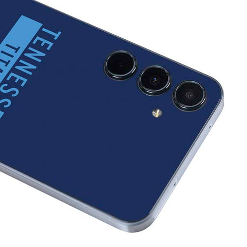 NFL Tennessee Titans Navy Blue Performance Series Galaxy A36 5G Skin