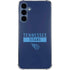 NFL Tennessee Titans Navy Blue Performance Series Galaxy A55 5G Clear Case