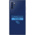 NFL Tennessee Titans Navy Blue Performance Series Galaxy Note 10 Plus Skin