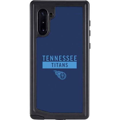 NFL Tennessee Titans Navy Blue Performance Series Galaxy Cases