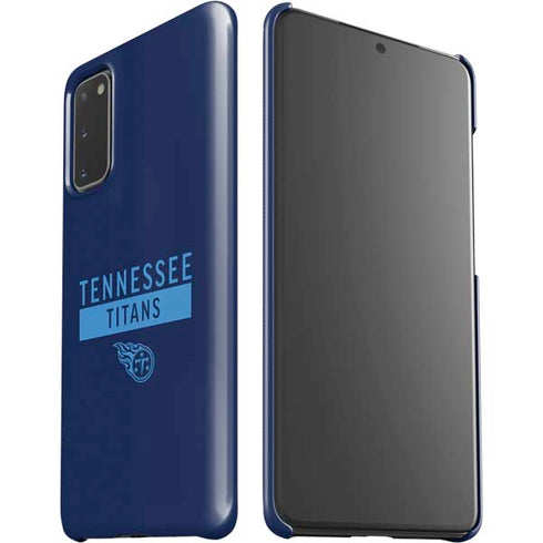 NFL Tennessee Titans Navy Blue Performance Series Galaxy S20 Lite Case