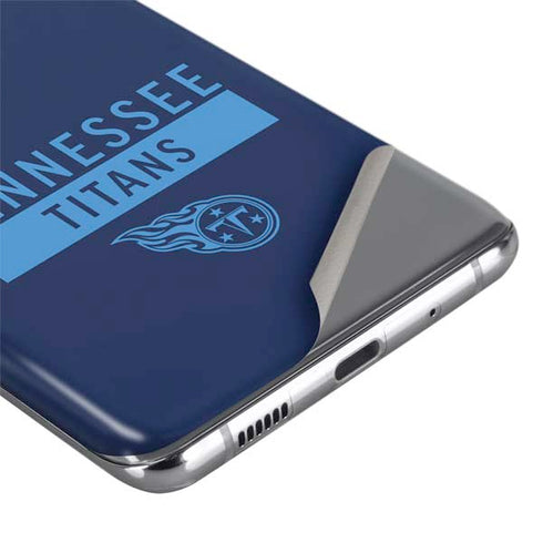 NFL Tennessee Titans Navy Blue Performance Series Galaxy S20 Ultra 5G Skin