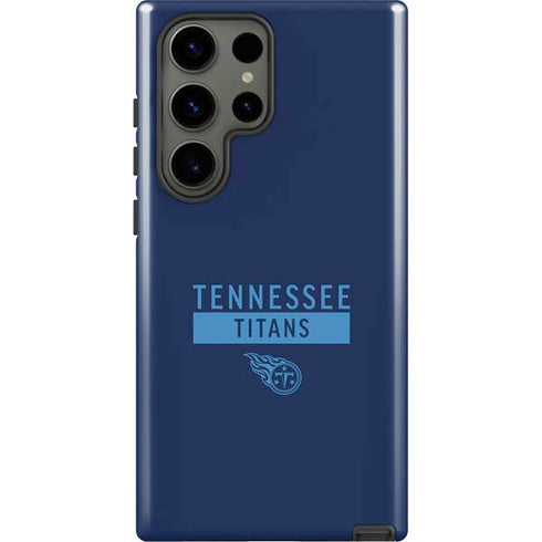 NFL Tennessee Titans Navy Blue Performance Series Galaxy S23 Ultra Pro Case