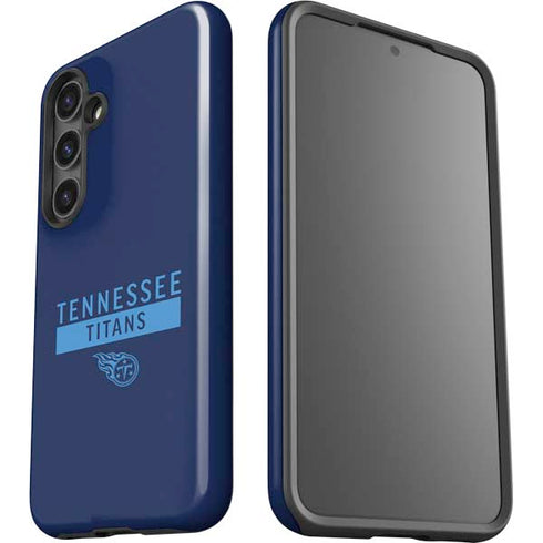 NFL Tennessee Titans Navy Blue Performance Series Galaxy S25 Impact Case