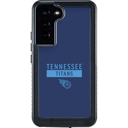 NFL Tennessee Titans Navy Blue Performance Series Galaxy S24 Plus Waterproof Case
