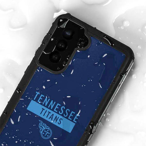 NFL Tennessee Titans Navy Blue Performance Series Galaxy S24 Plus Waterproof Case