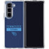 NFL Tennessee Titans Navy Blue Performance Series Galaxy Z Fold5 5G Clear Case