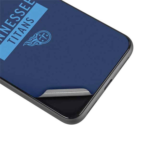 NFL Tennessee Titans Navy Blue Performance Series Google Pixel 4 XL Skin