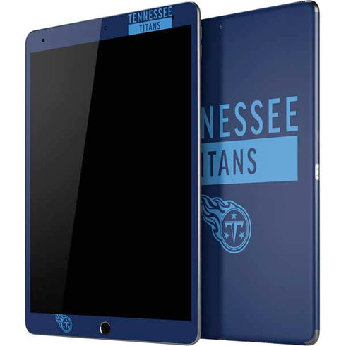 NFL Tennessee Titans Navy Blue Performance Series iPad Skins