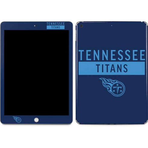 NFL Tennessee Titans Navy Blue Performance Series Apple iPad Skin
