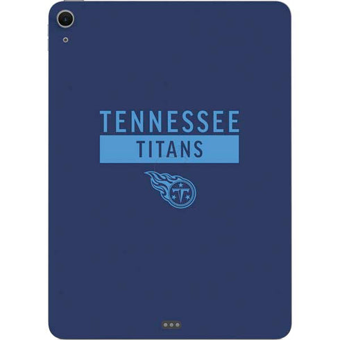 NFL Tennessee Titans Navy Blue Performance Series Apple iPad Air Skin