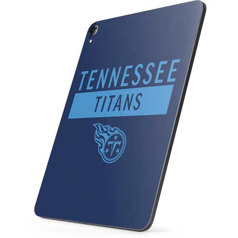 NFL Tennessee Titans Navy Blue Performance Series Apple iPad Pro Skin