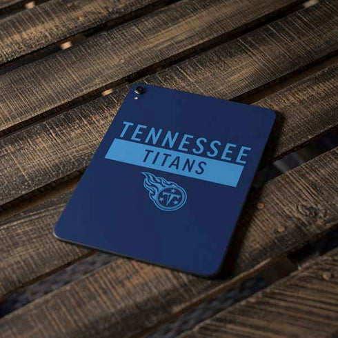 NFL Tennessee Titans Navy Blue Performance Series Apple iPad Pro Skin