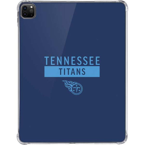 NFL Tennessee Titans Navy Blue Performance Series iPad Pro 11in (2024) Clear Case