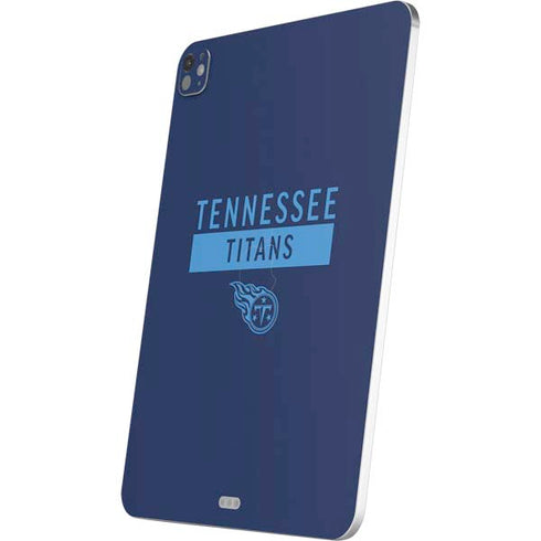 NFL Tennessee Titans Navy Blue Performance Series iPad Pro 13in M4 (2024) Skin