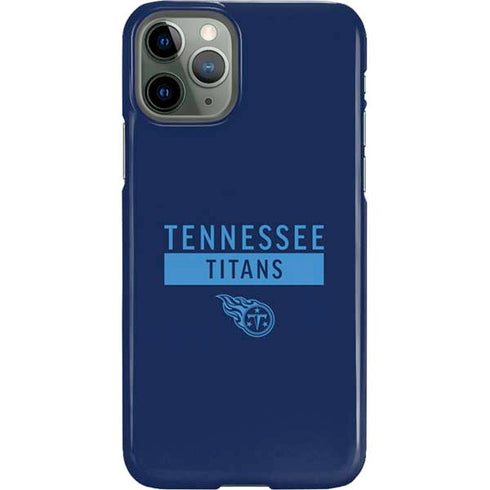 NFL Tennessee Titans Navy Blue Performance Series iPhone 11 Pro Lite Case
