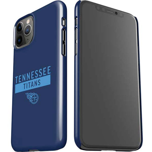 NFL Tennessee Titans Navy Blue Performance Series iPhone 11 Pro Lite Case