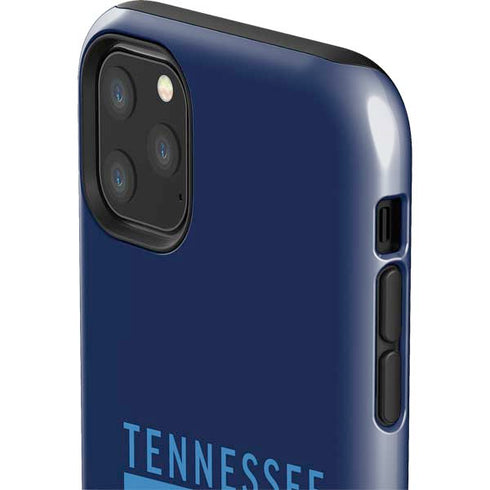 NFL Tennessee Titans Navy Blue Performance Series iPhone 11 Pro Max Impact Case