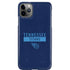 NFL Tennessee Titans Navy Blue Performance Series iPhone 11 Pro Max Lite Case