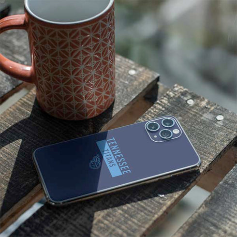 NFL Tennessee Titans Navy Blue Performance Series iPhone 11 Pro Skin