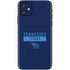 NFL Tennessee Titans Navy Blue Performance Series iPhone 11 Skin