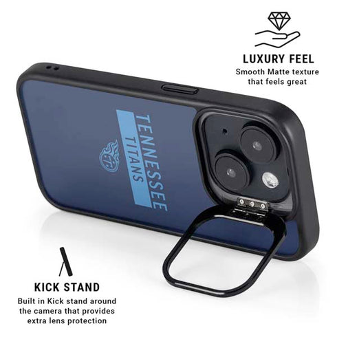 NFL Tennessee Titans Navy Blue Performance Series iPhone 13 Kickstand Case