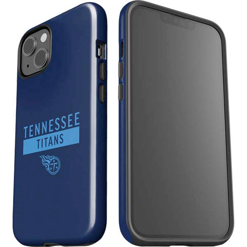 NFL Tennessee Titans Navy Blue Performance Series iPhone 15 Impact Case