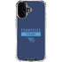 NFL Tennessee Titans Navy Blue Performance Series iPhone 16 Clear Case