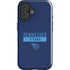 NFL Tennessee Titans Navy Blue Performance Series iPhone 16 Impact Case
