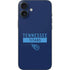 NFL Tennessee Titans Navy Blue Performance Series iPhone 16 Plus Skin
