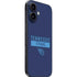 NFL Tennessee Titans Navy Blue Performance Series iPhone 16 Plus Skin