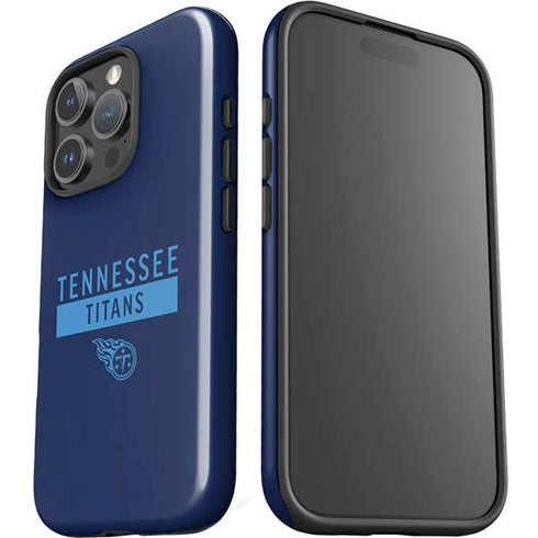 NFL Tennessee Titans Navy Blue Performance Series iPhone 16 Pro Impact Case