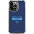 NFL Tennessee Titans Navy Blue Performance Series iPhone 16 Pro Max Clear Case