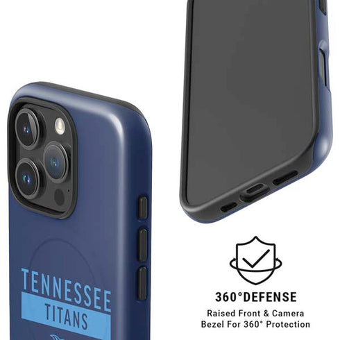 NFL Tennessee Titans Navy Blue Performance Series iPhone 16 Pro Max Magsafe Impact Case
