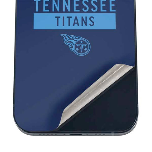 NFL Tennessee Titans Navy Blue Performance Series iPhone 16 Skin