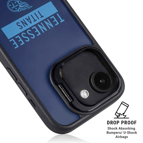 NFL Tennessee Titans Navy Blue Performance Series iPhone 16e Kickstand Case