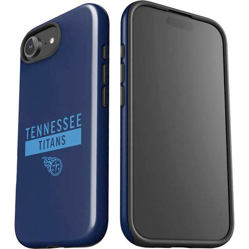 NFL Tennessee Titans Navy Blue Performance Series iPhone 16e Impact Case