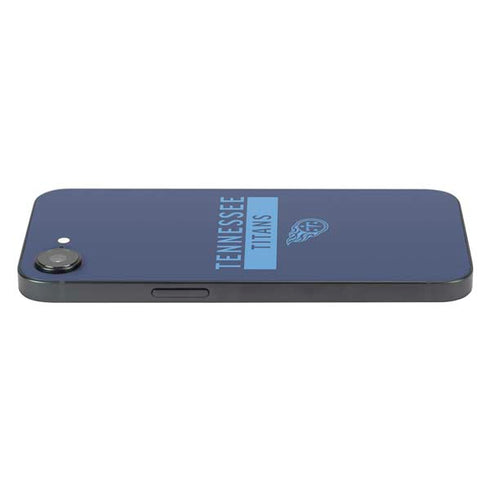 NFL Tennessee Titans Navy Blue Performance Series iPhone 16e Skin