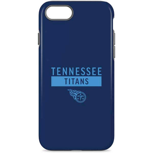 NFL Tennessee Titans Navy Blue Performance Series iPhone 7 Pro Case