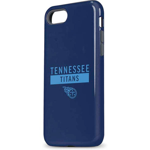 NFL Tennessee Titans Navy Blue Performance Series iPhone 7 Pro Case