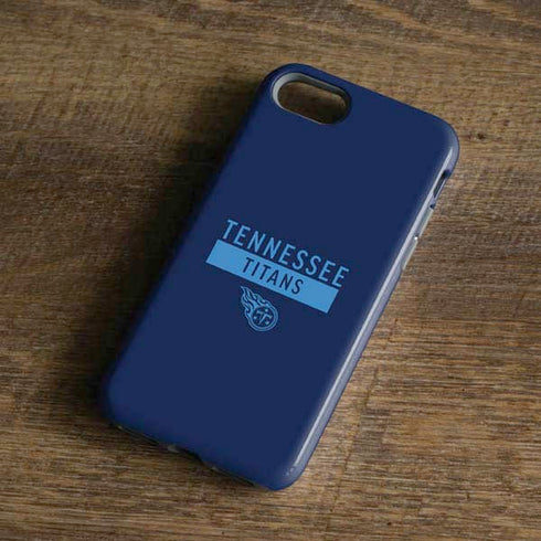 NFL Tennessee Titans Navy Blue Performance Series iPhone 7 Pro Case