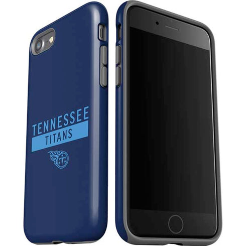 NFL Tennessee Titans Navy Blue Performance Series iPhone SE (2nd & 3rd Gen) Pro Case