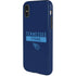 NFL Tennessee Titans Navy Blue Performance Series iPhone X Pro Case